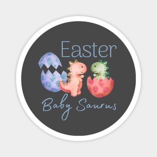 Easter Saurus Egg Blue Magnet